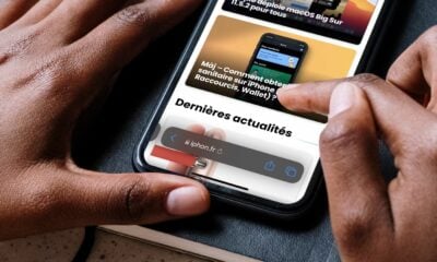 Barre flottante iOS 15 Safari bêta 5