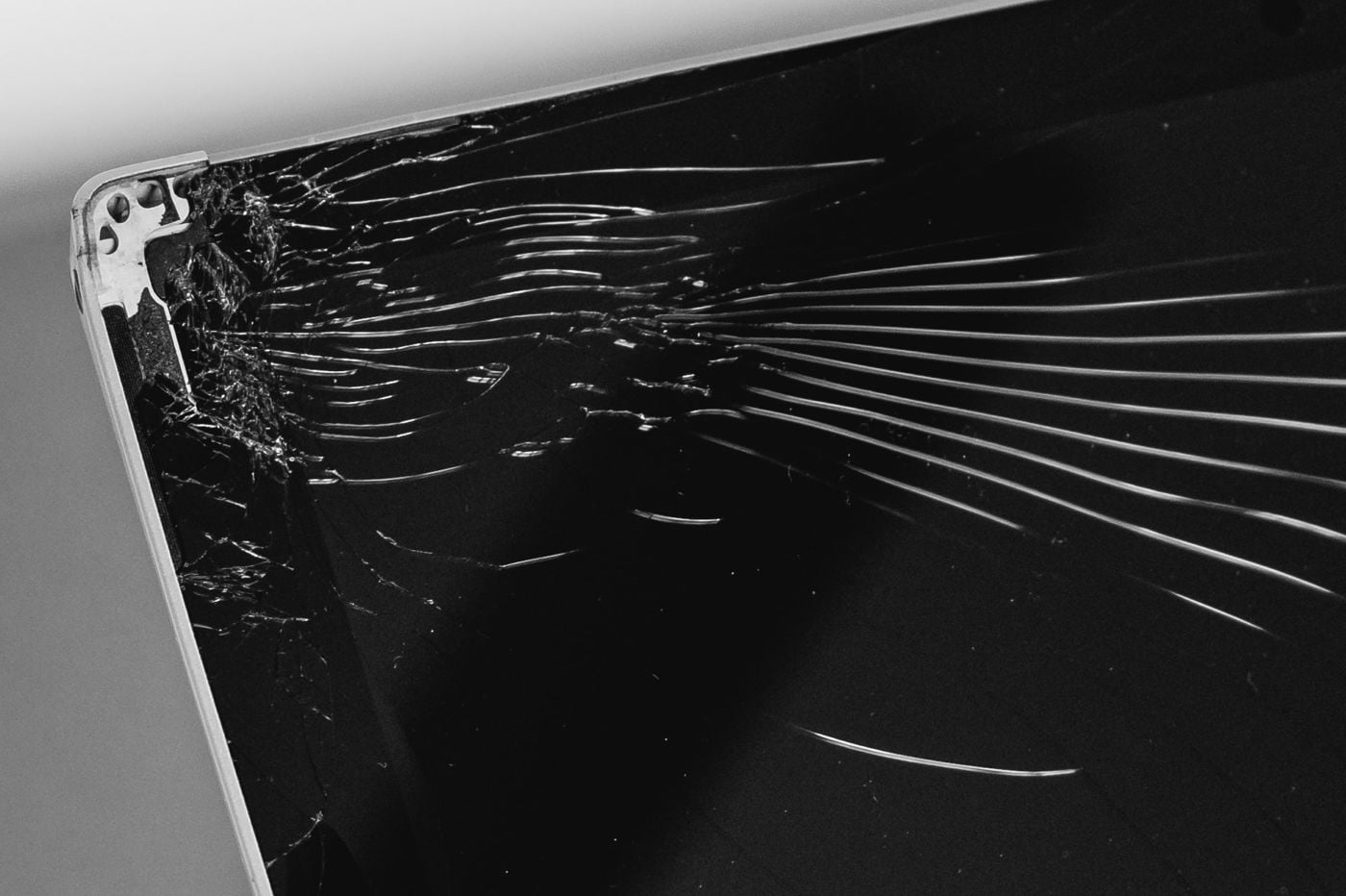 Écran iPad cassé