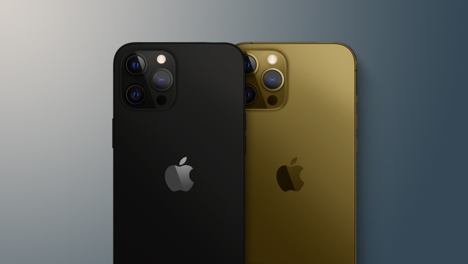iPhone 13 noir mat bronze