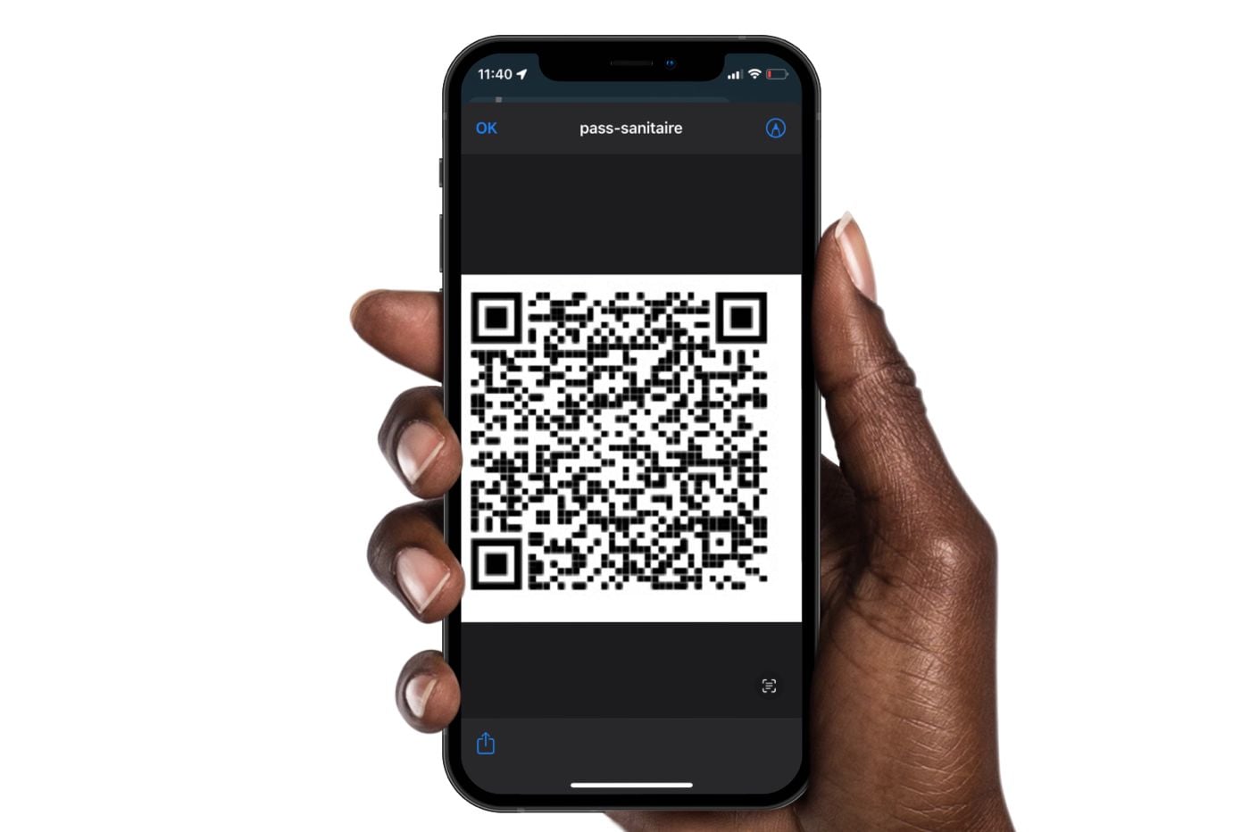 Pass sanitaire via Raccourcis iOS