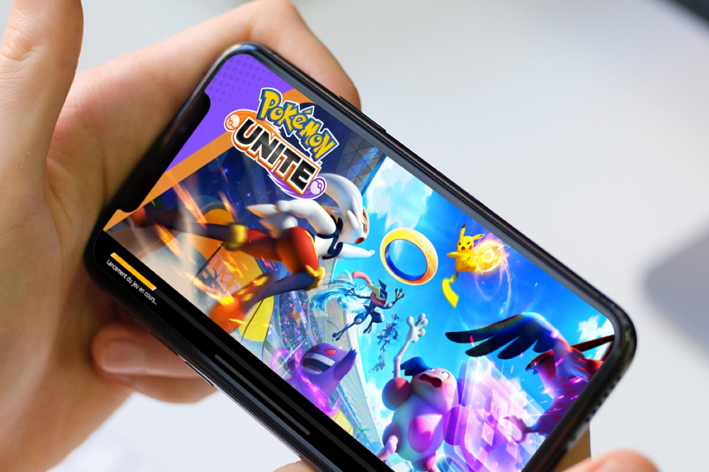Pokémon Unite jeu iPhone