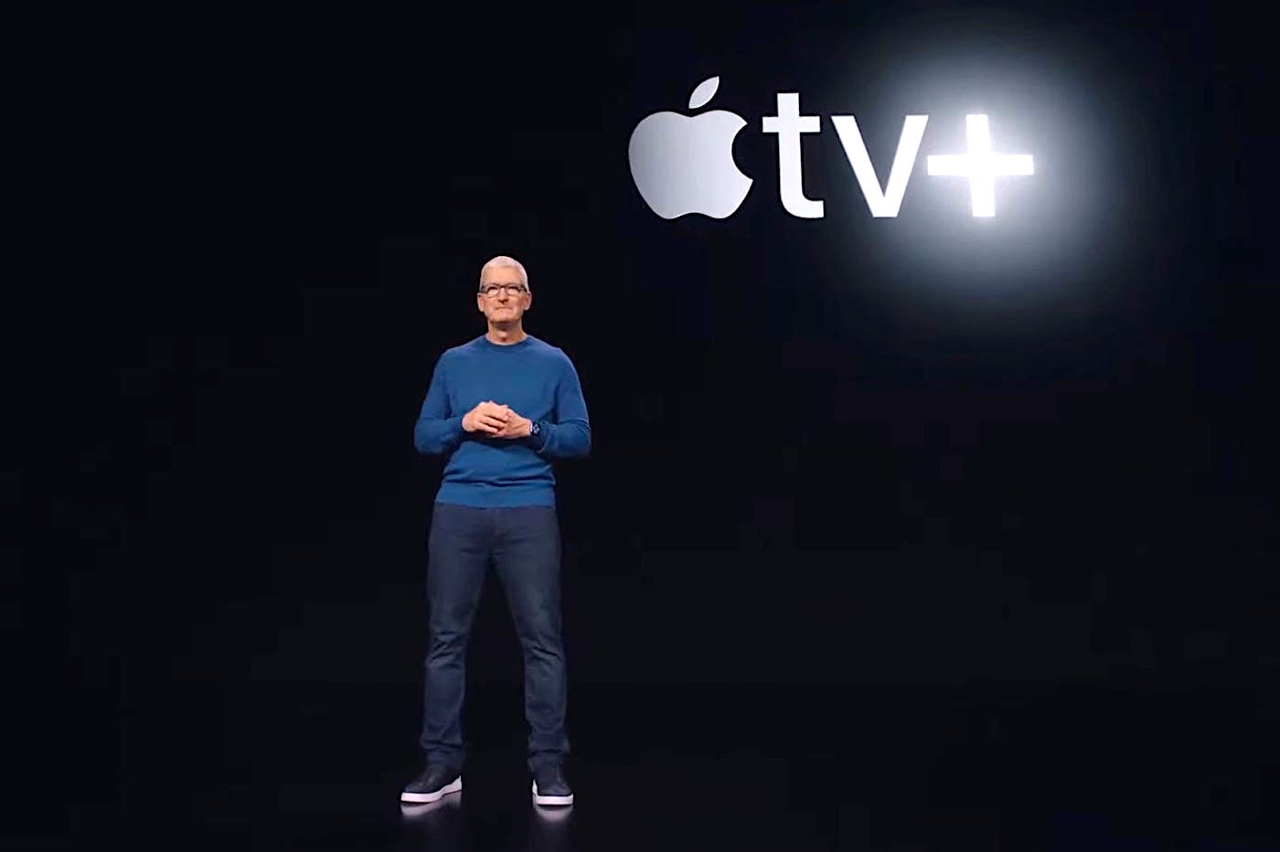 Apple TV+ et Tim Cook