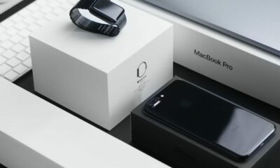 Apple Watch, iPhone et MacBook Pro