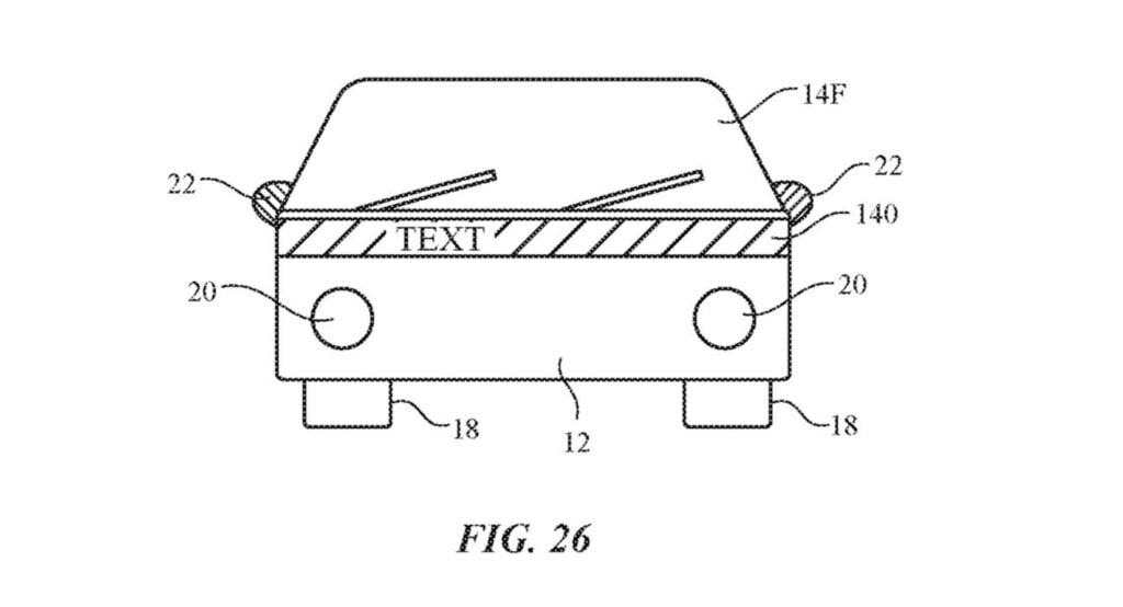 Brevet Apple Car