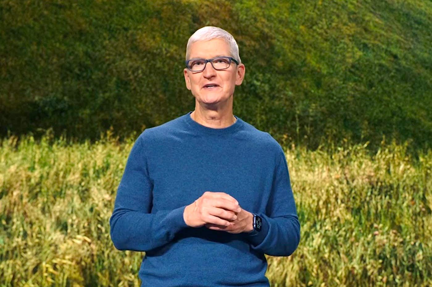 Tim Cook Apple Park