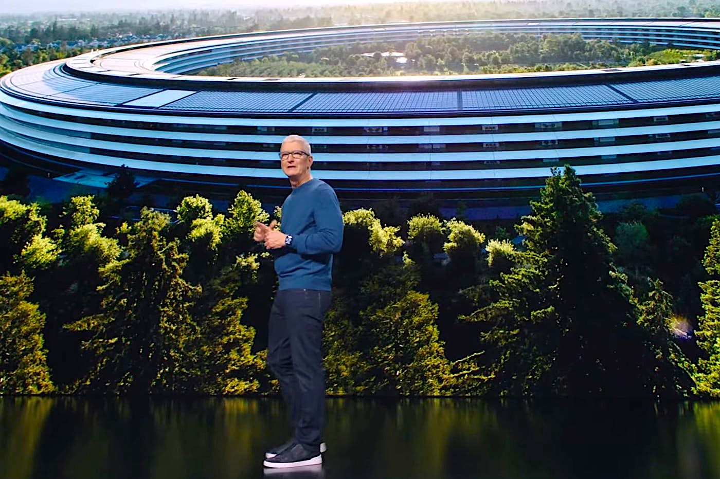 Keynote Apple Park et Tim Cook