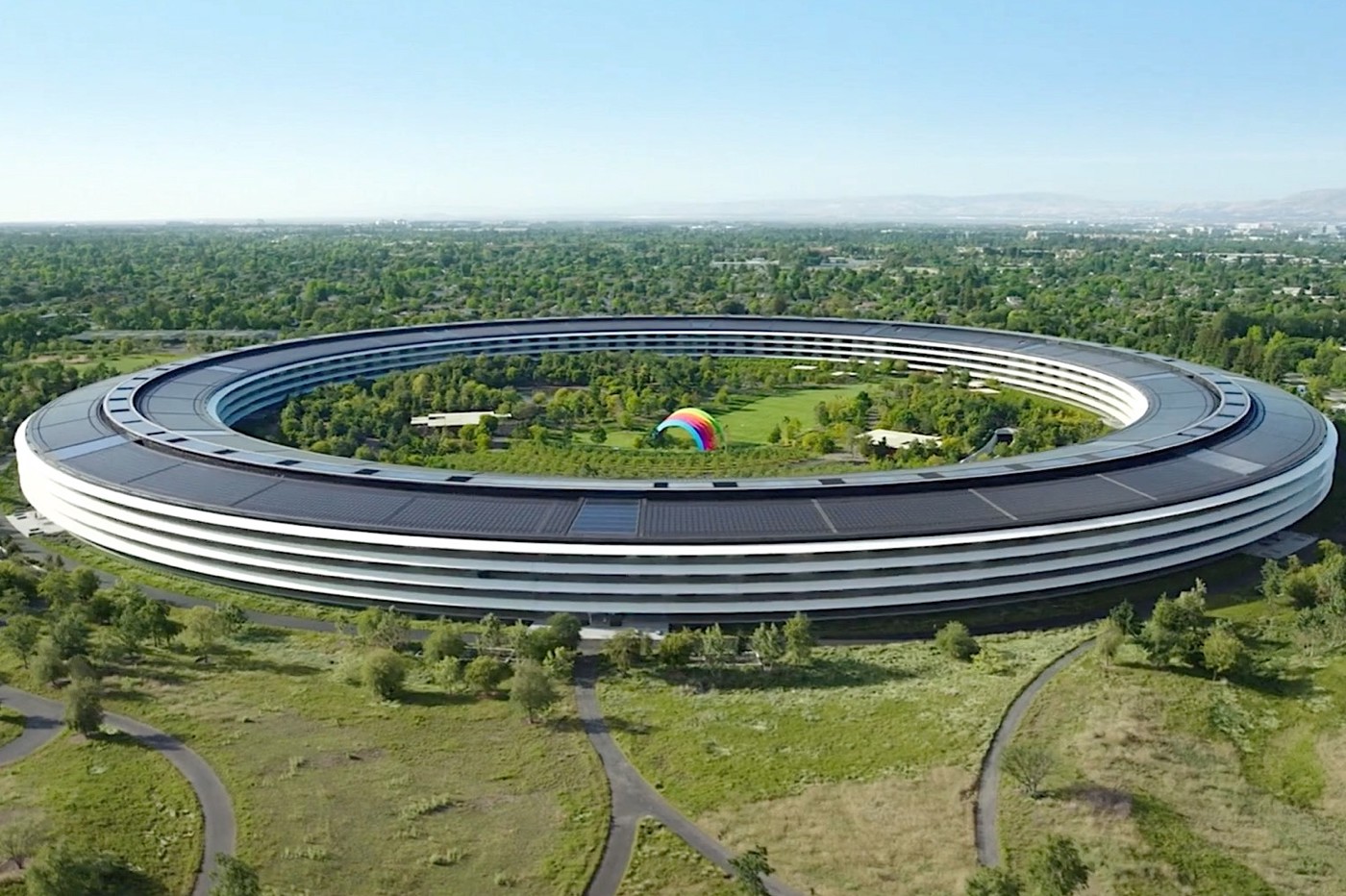 Apple Park octobre keynote 2021