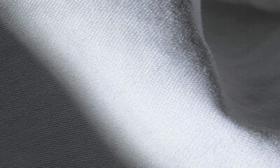 Chiffon textile blanc