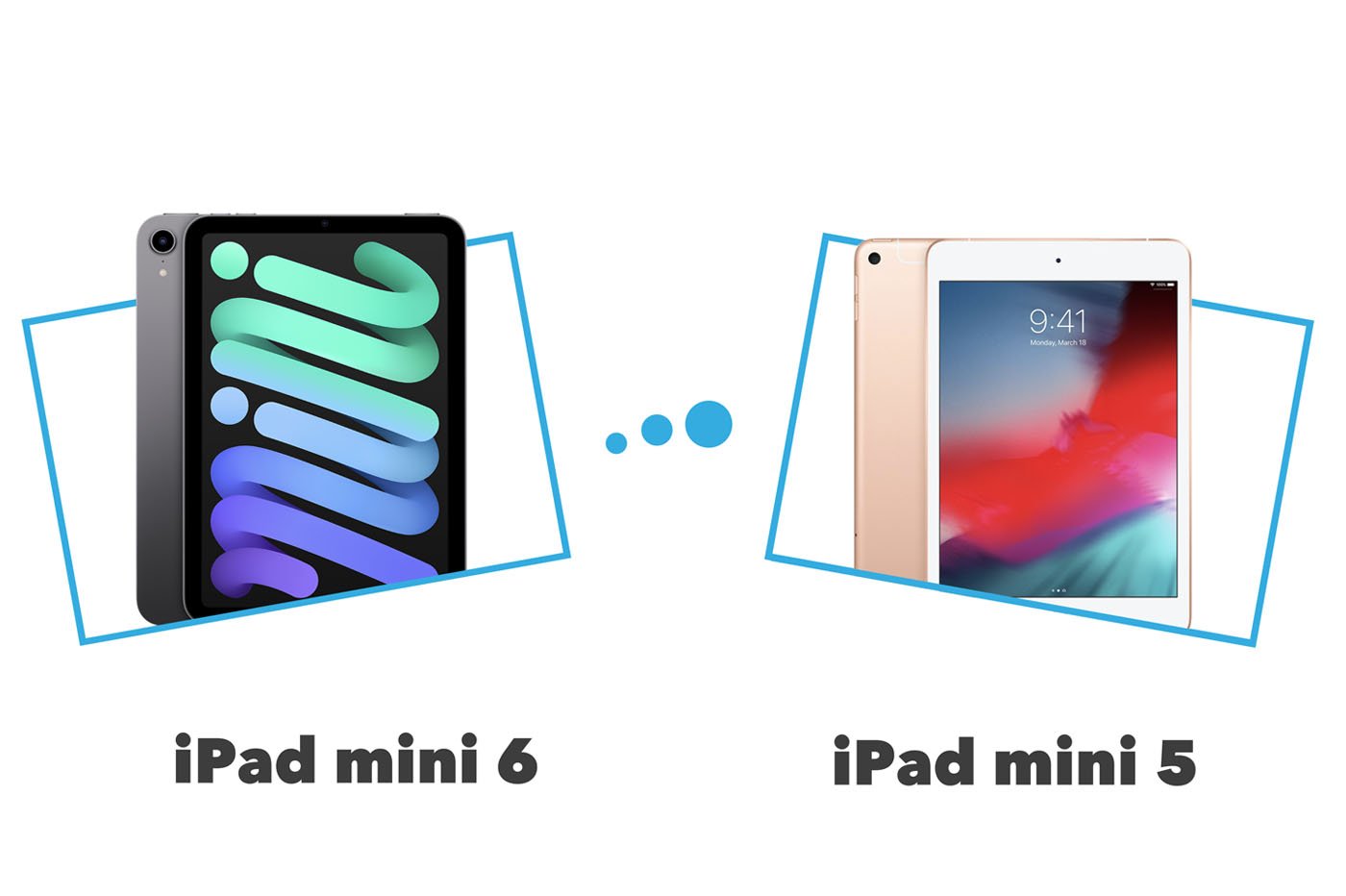 iPad mini 6 (2021) vs iPad mini 5 (2019) : comparatif et différences