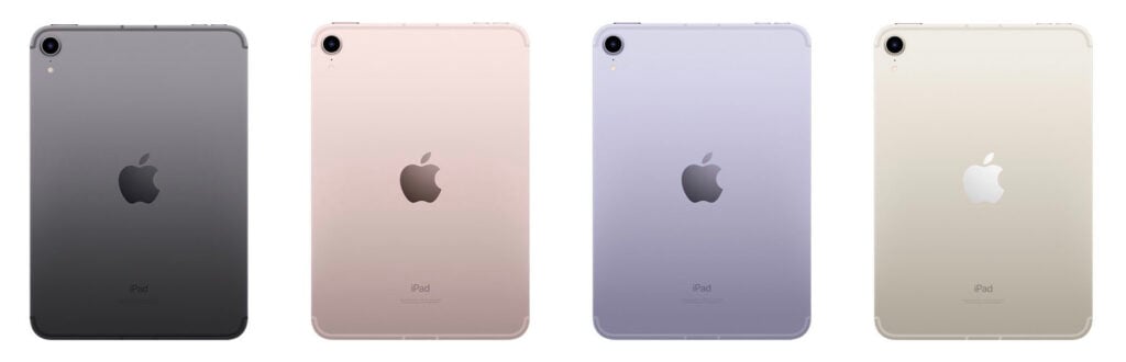 iPad mini 2021 comparison