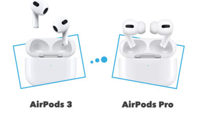 Comparatif AirPods Pro vs AirPods 3