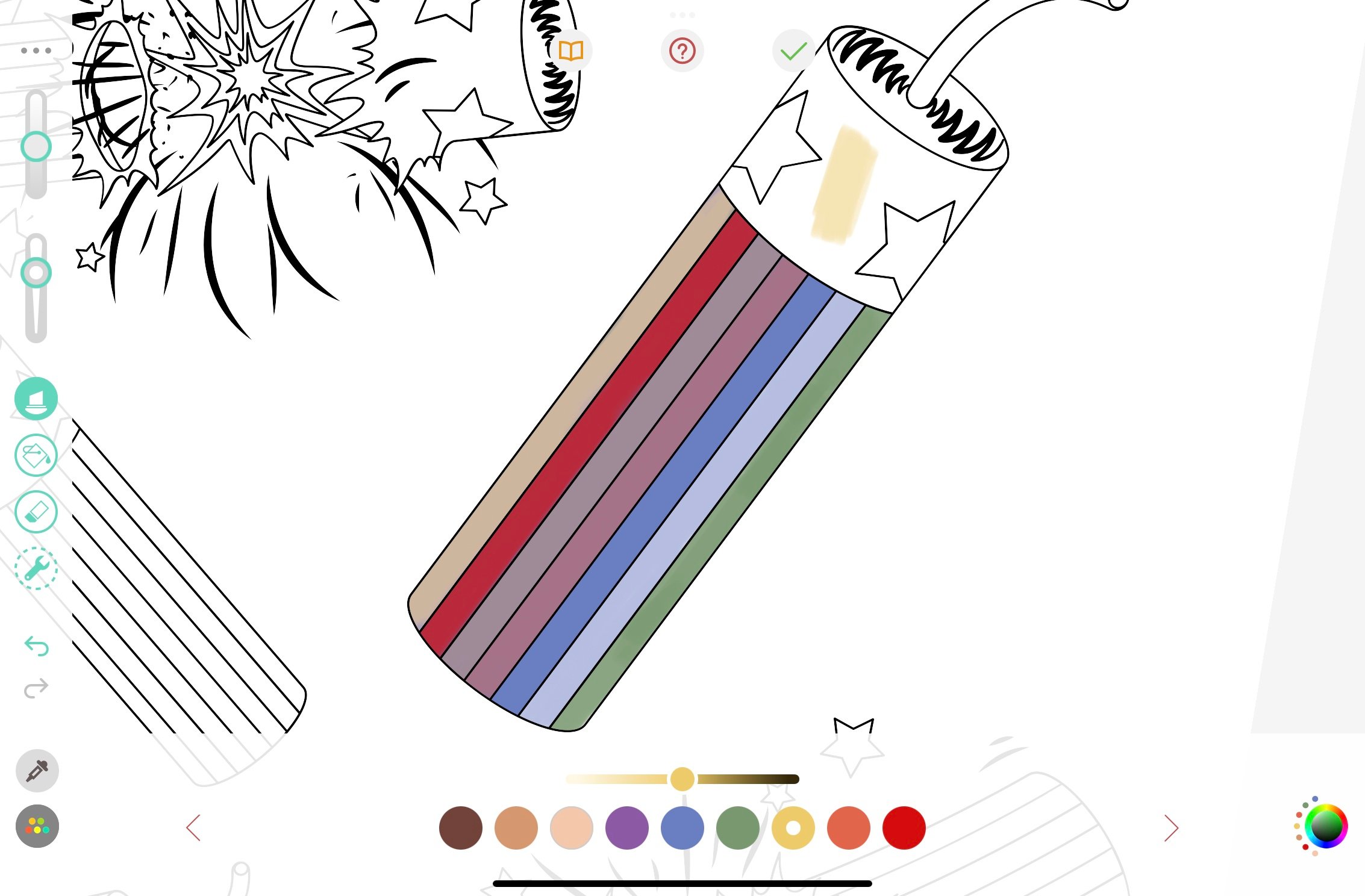 Application Pigment Apple Pencil 2