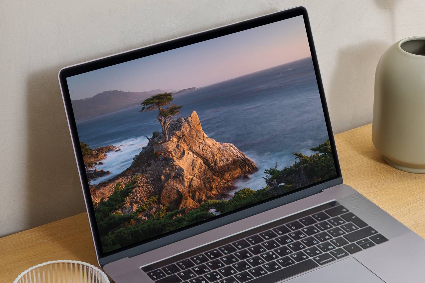 Fond d'écran Monterey dans Mac