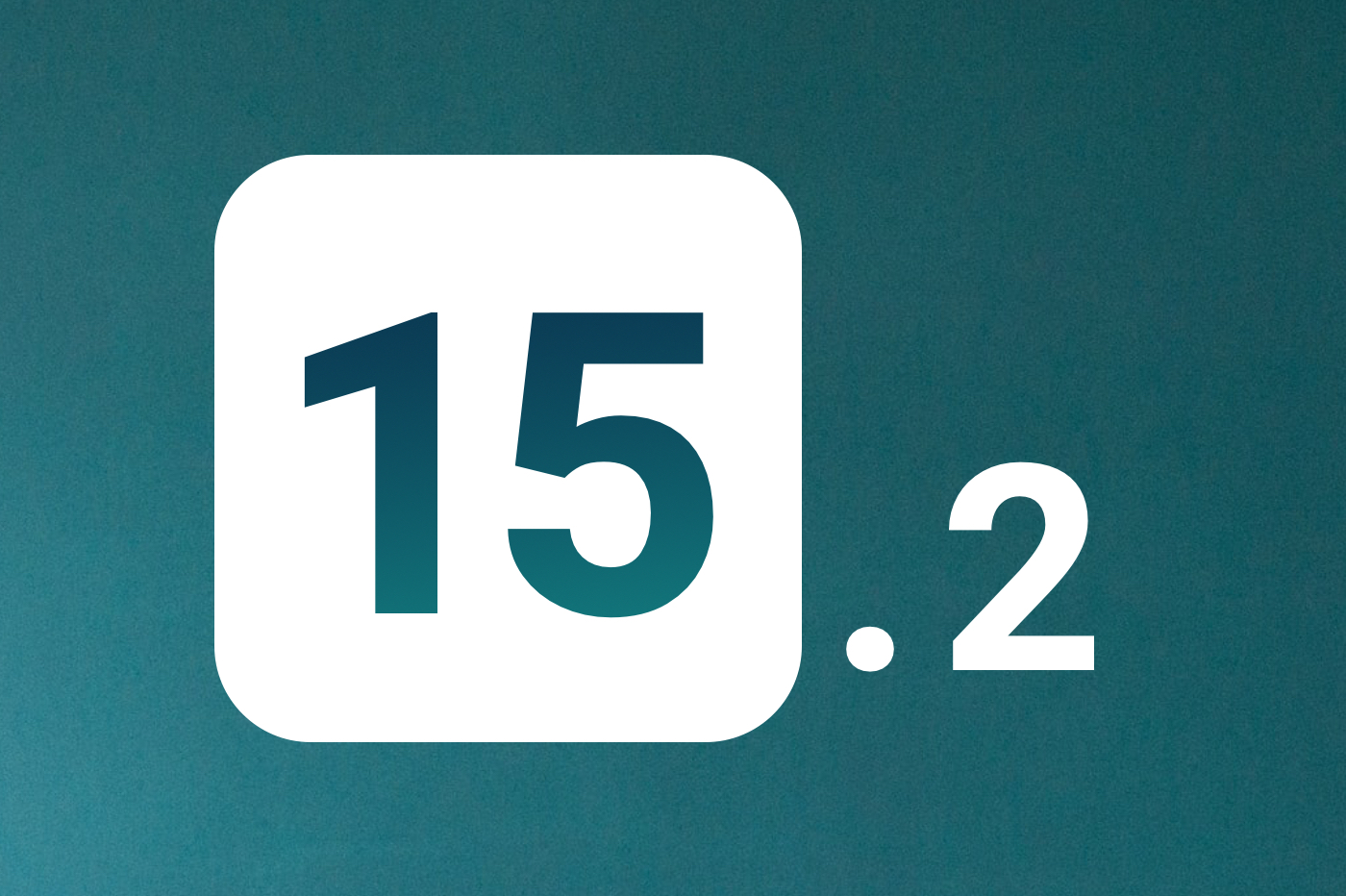 iOS 15.2 fond sombre