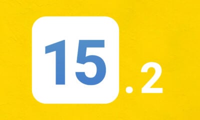 iOS 15.2 fond jaune