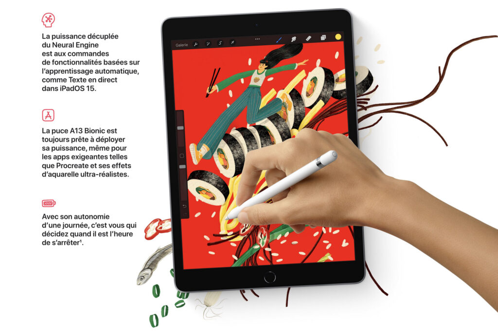 avis iPad 9e génération
