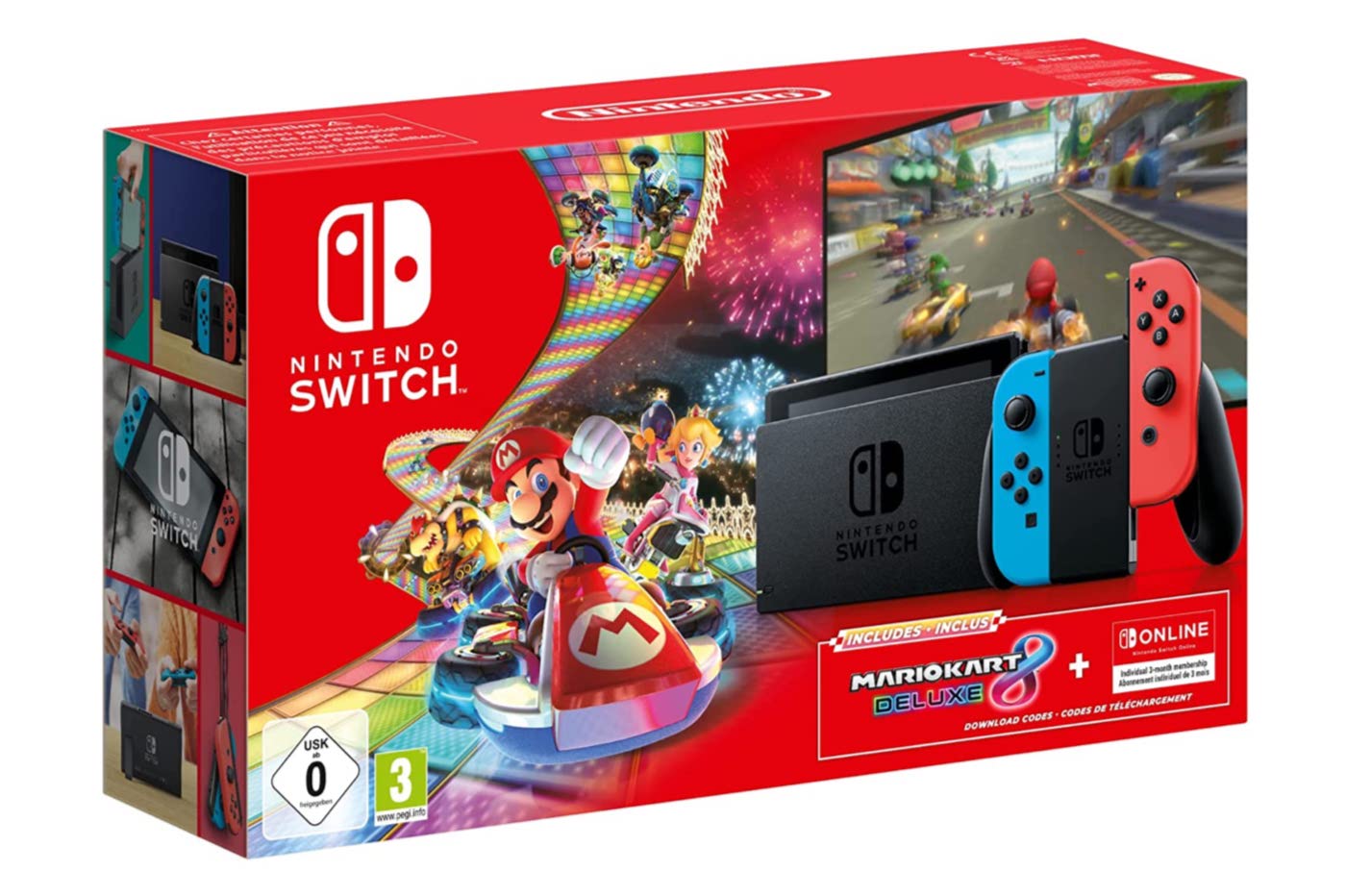 Nintendo Switch et Mario Kart 8 Deluxe