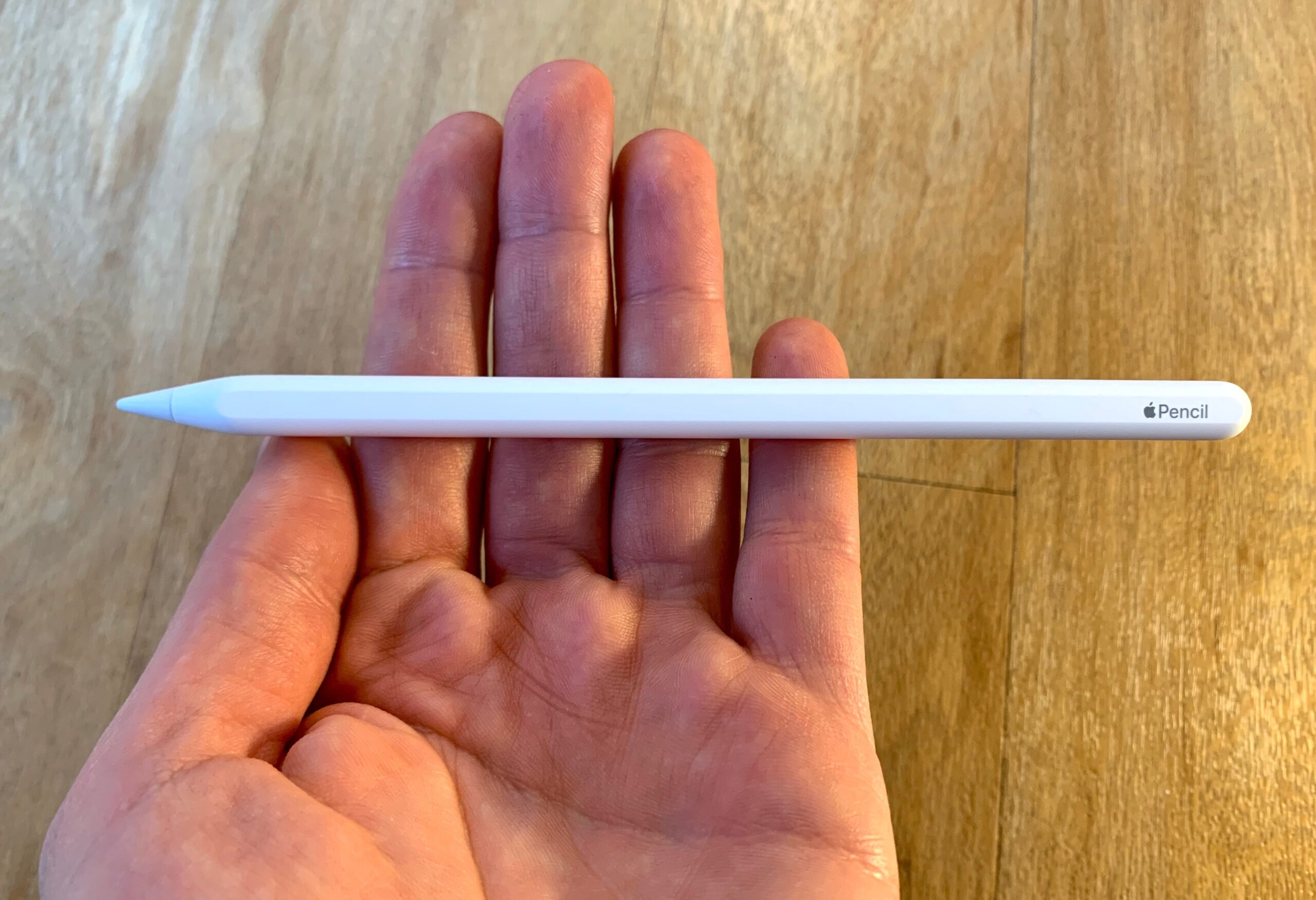 Test Apple Pencil 2 en main