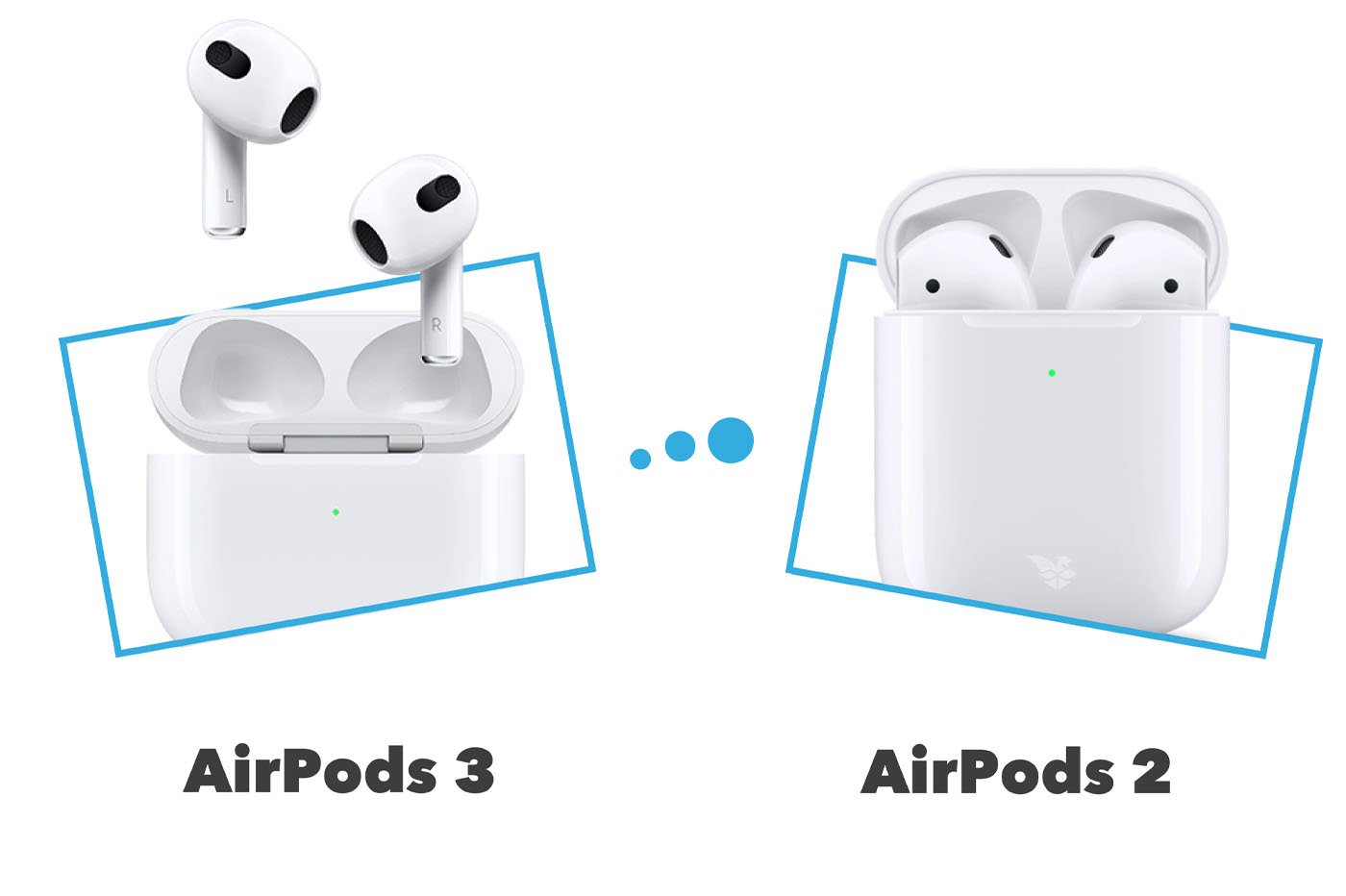 Apple AirPods 1e génération (2017) - Boîtier de charge Lightning