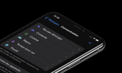 Tutoriel mode Concentration iOS 15