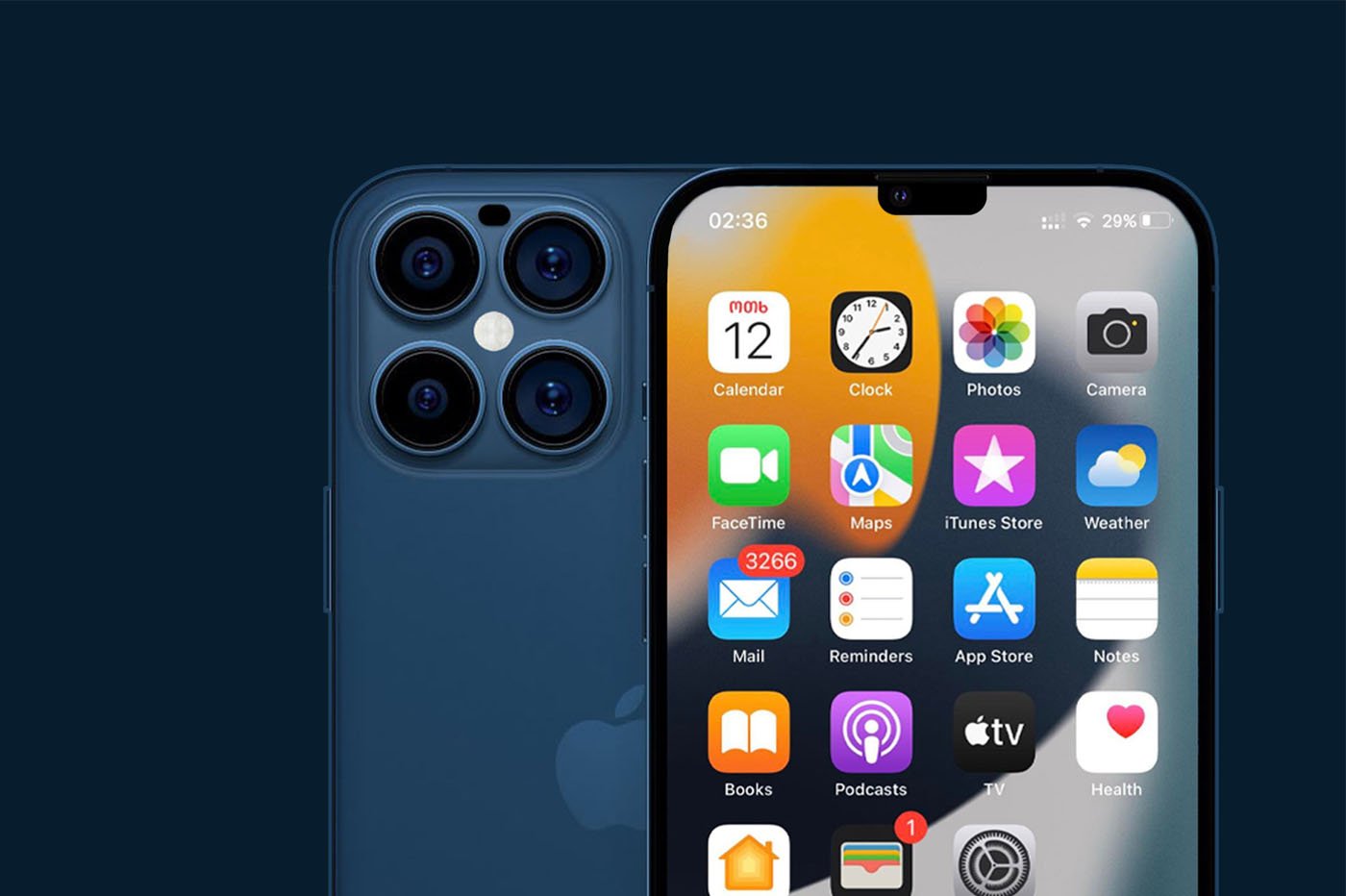 iPhone 14 Pro Max concept