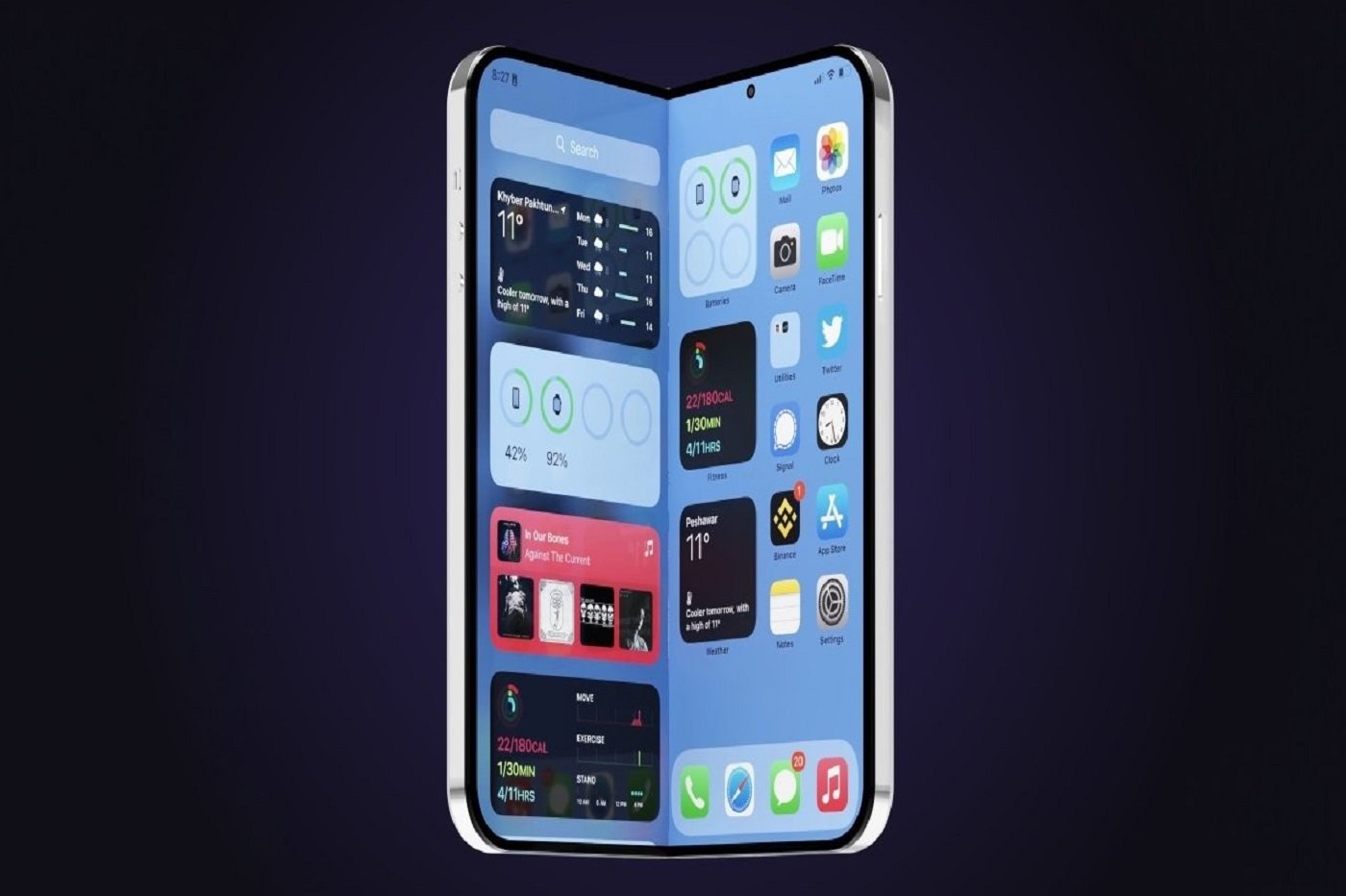 concept iphone fold