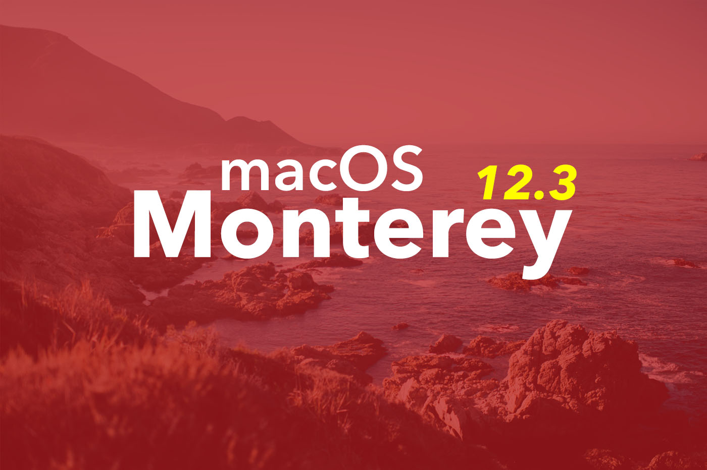 macOS Monterey 12.3