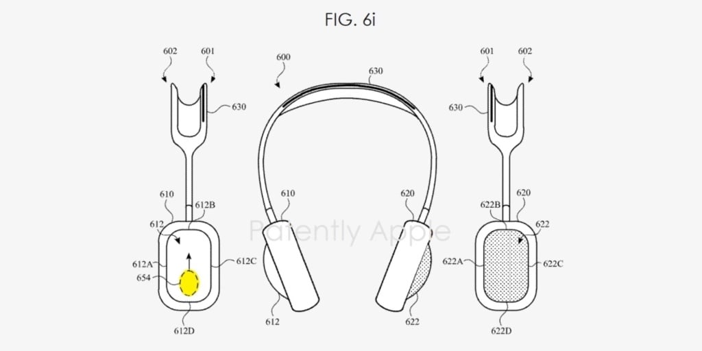 AirPods Max brevet contrôles tactiles