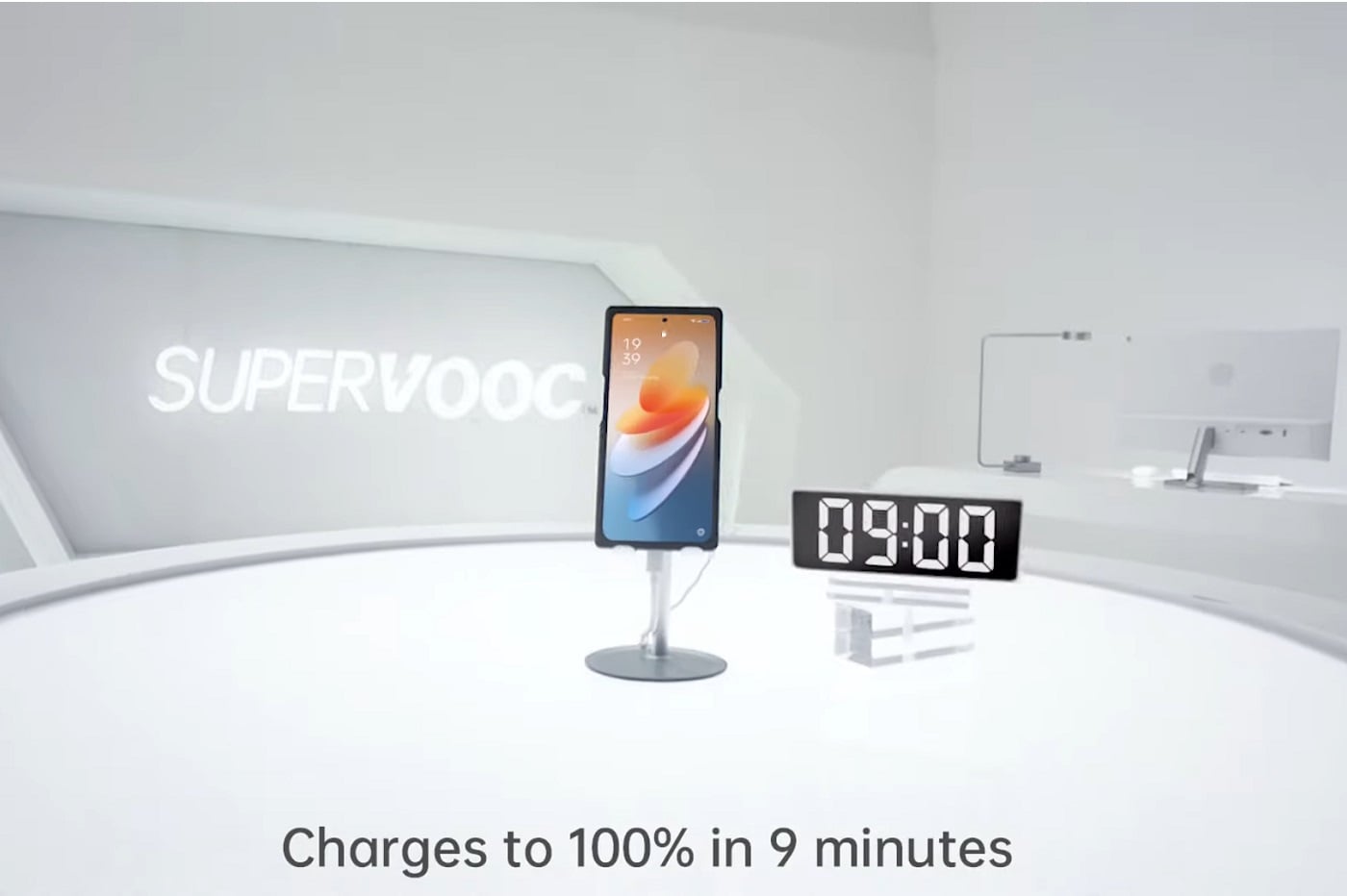 La recharge rapide d'Oppo à 240 W