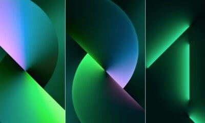 Fonds d'écran iPhone 13 et 13 Pro verts