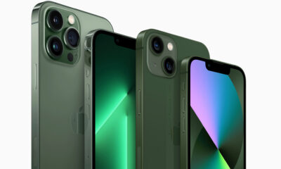 iPhone 13, 13 Pro, 13 Pro Max et 13 mini en vert