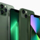 iPhone 13, 13 Pro, 13 Pro Max et 13 mini en vert