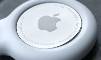 Apple AirTag vue dorsale