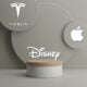 Apple Disney Tesla