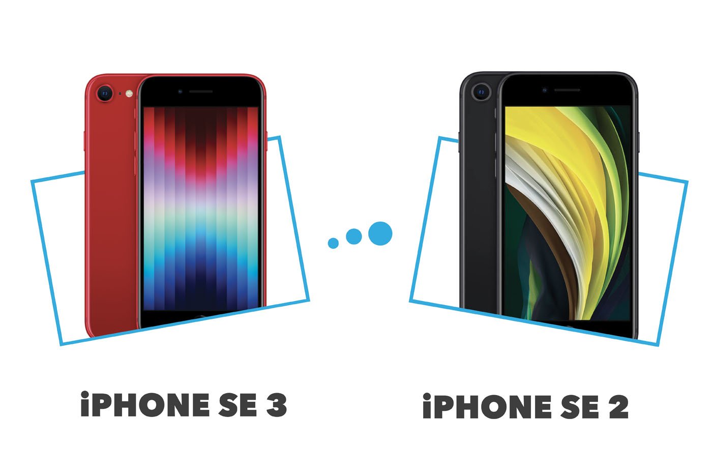 Comparatif iPhone SE 2 vs iPhone SE 3
