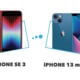 Comparatif iPhone SE 3 vs iPhone 13 mini © iPhon.fr