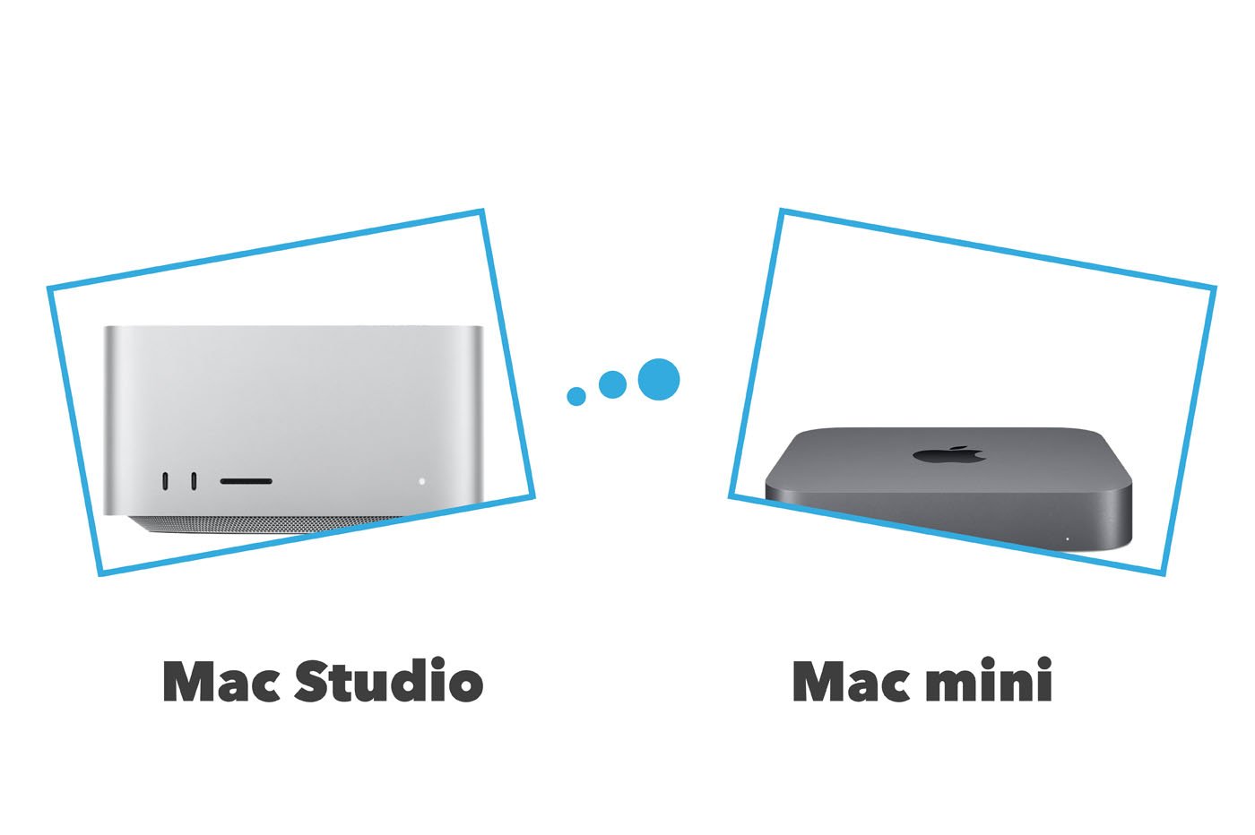 Comparatif Mac Studio vs Mac mini