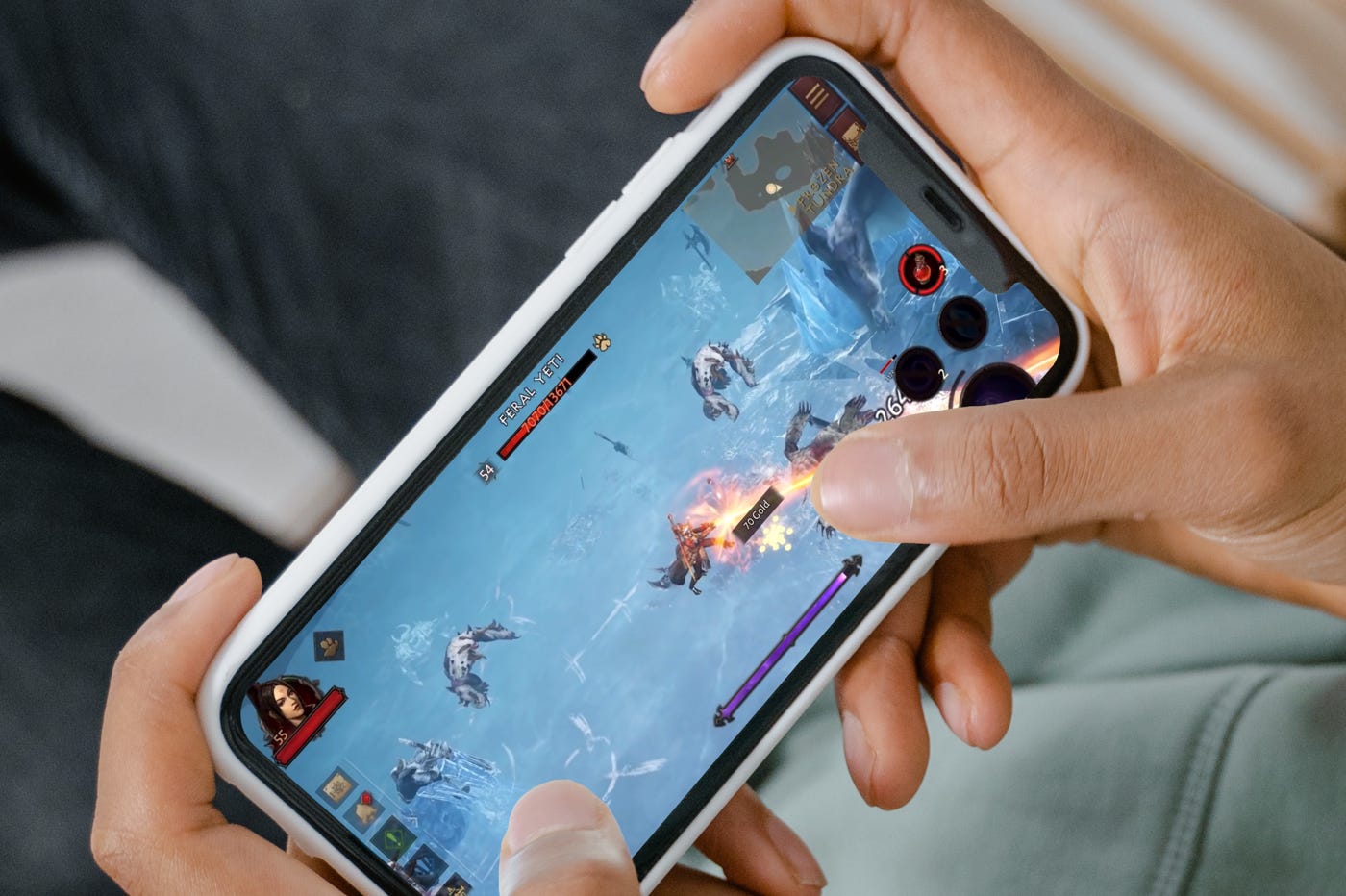 Jeu Diablo Immortal sur iPhone