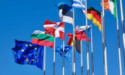 Drapeaux de l'Union Européenne