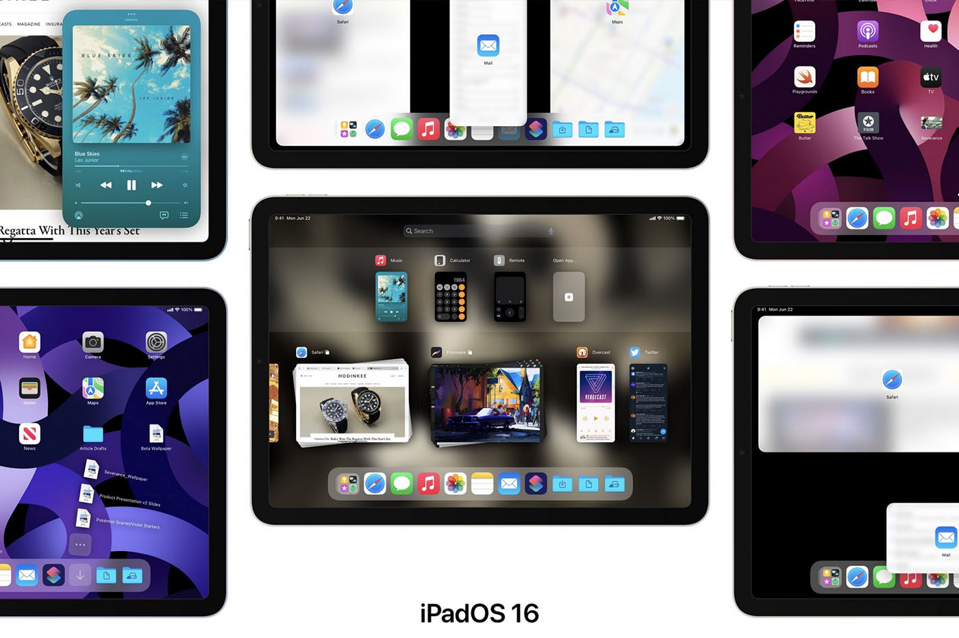 iPadOS 16 concept