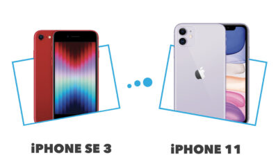 Comparatif et différences iPhone 11 vs iPhone SE 3
