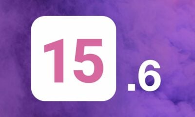 iOS 15.6 fond violet