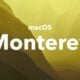 macOS Monterey 12 fond jaune