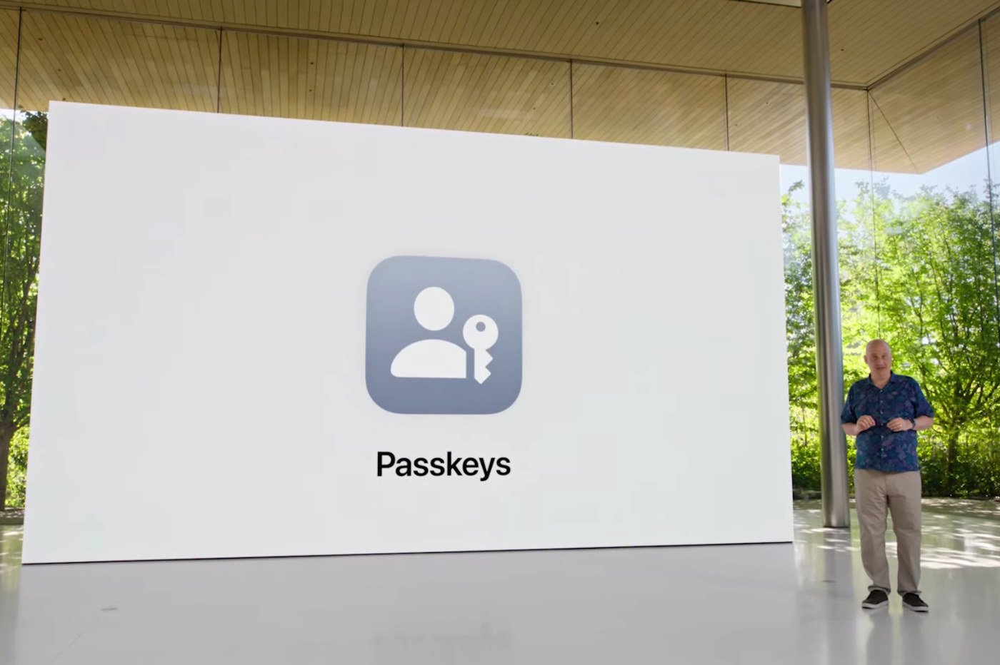 Apple Passkeys password