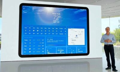 Présentation app Météo iPadOS 16