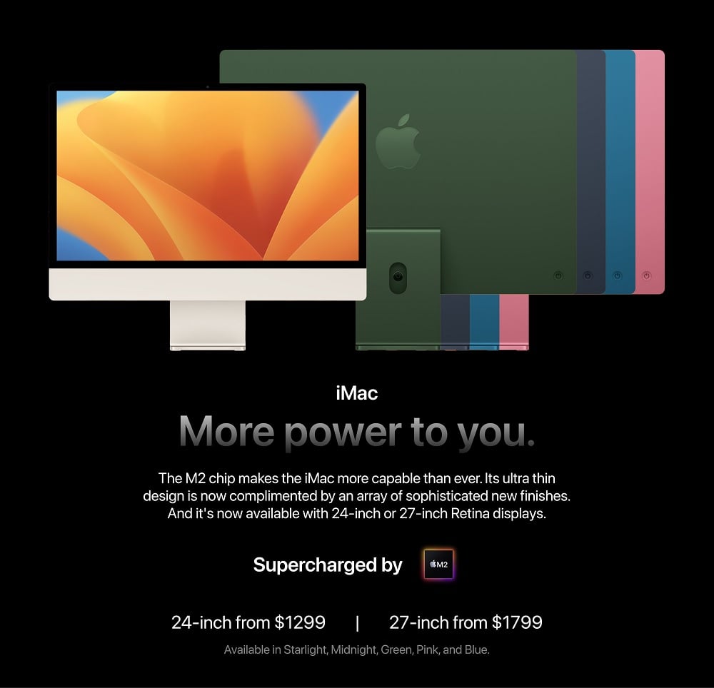 concept imac M2