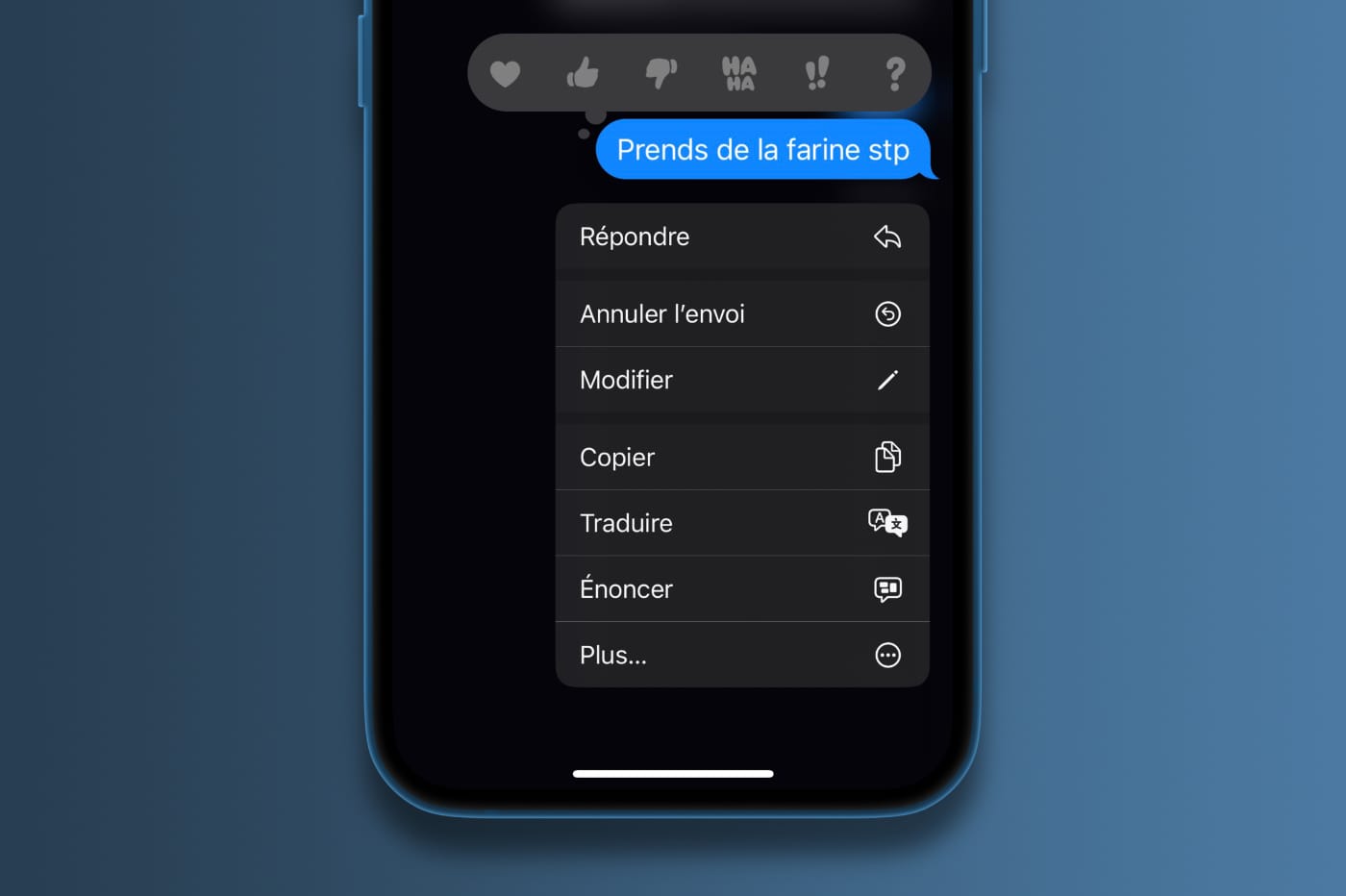 Edition iMessage iOS 16