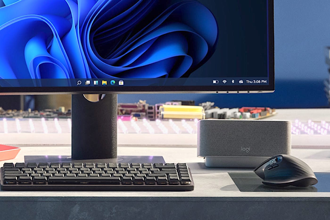Logitech MX Master 3S et clavier MX Mechanical