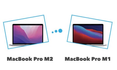 comparatif MacBook Pro M1 vs MacBook Pro M2