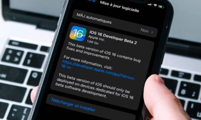 iOS 16 bêta 2